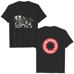 2 Sided T Shirt Red Hot Chili Peppers T Shirt